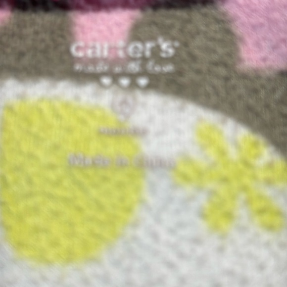 Carter’s Infant Fleece Pajamas Multi Color Elephants Size: 9 Months - Picture 5 of 5